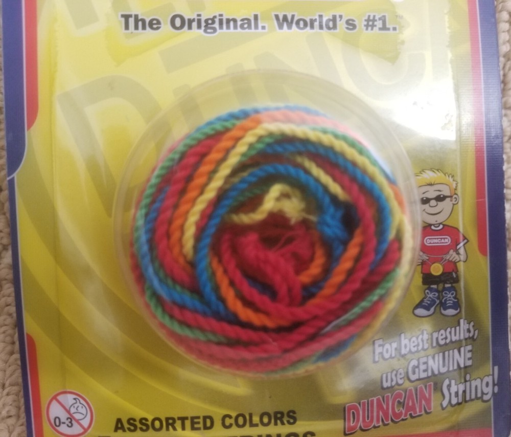 Duncan 5 Pack Cotton Yo-Yo Strings - Multicolor