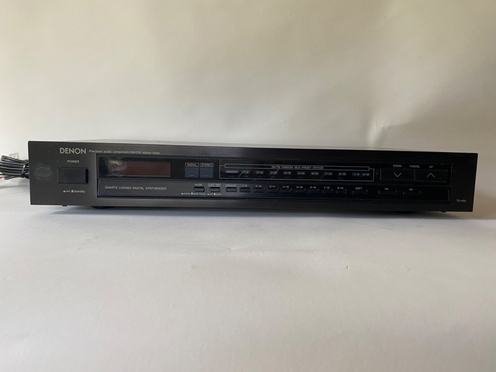 Denon TU-450 Precision Audio Component AM/FM Stereo Tuner