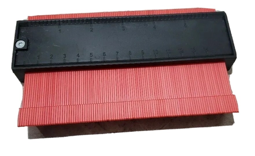 Shape Profile Contour Gauge Plastic Tool Duplicator Irregular Template Tracing