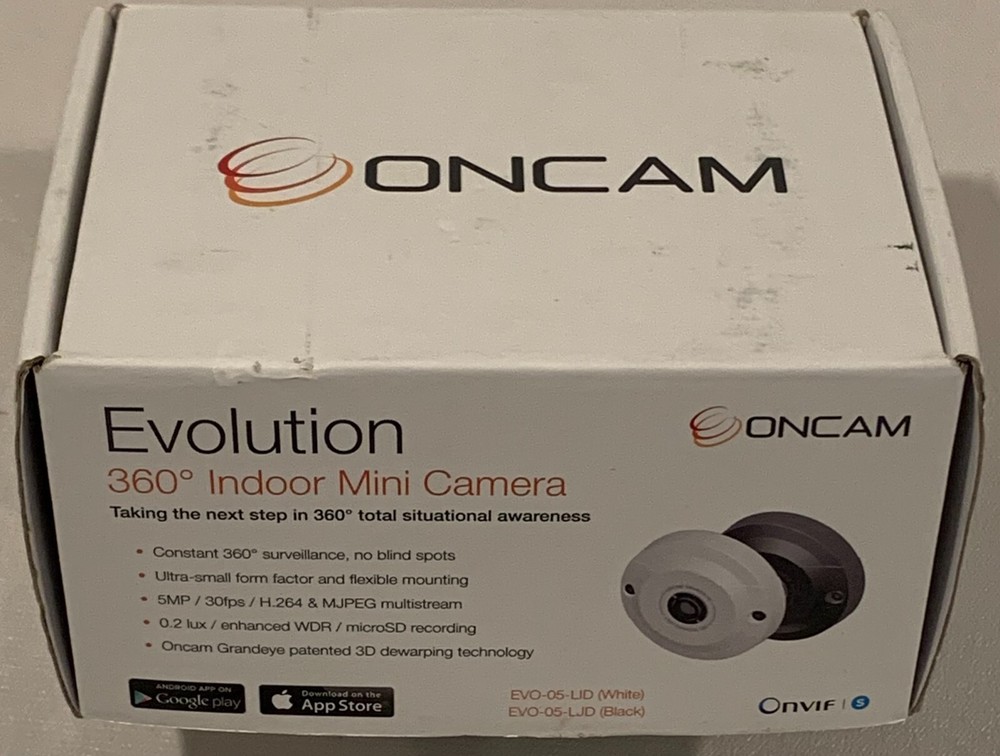 OnCam EVO-05-LID Evolution 360-Degree Indoor Mini Camera