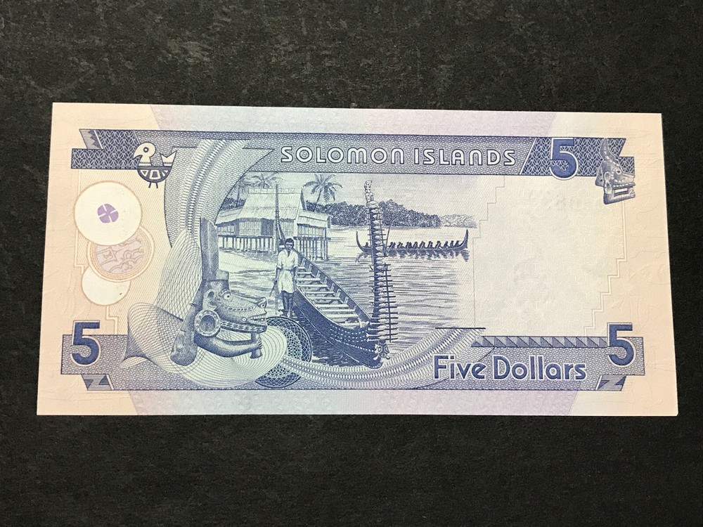 Solomon Islands 5 Dollars $5 (2017) P26 Replacement X - UNC
