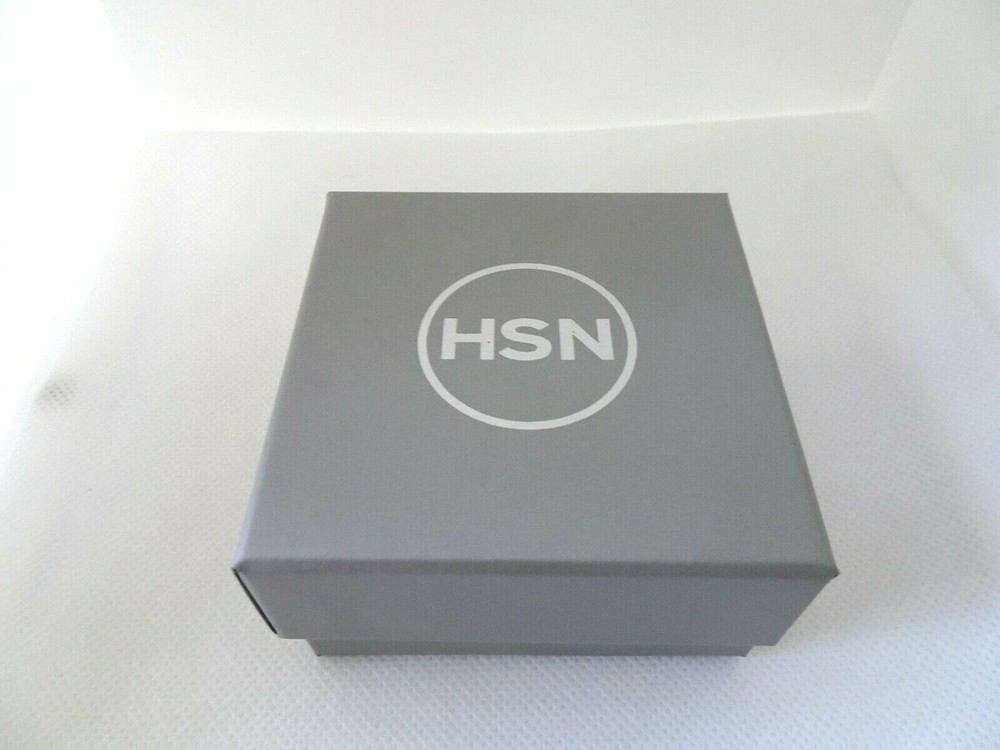 HSN Gray Gift Box and pouch