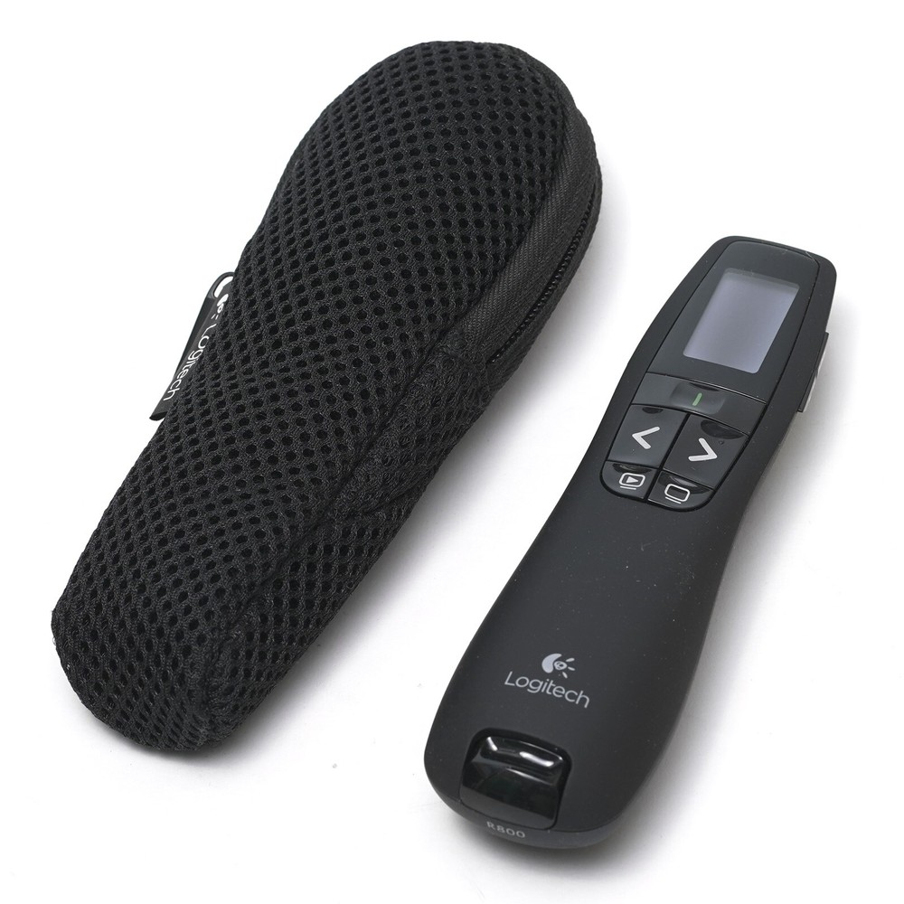 Logitech Wireless Presenter R800 Laser Pointer with Storage Pouch