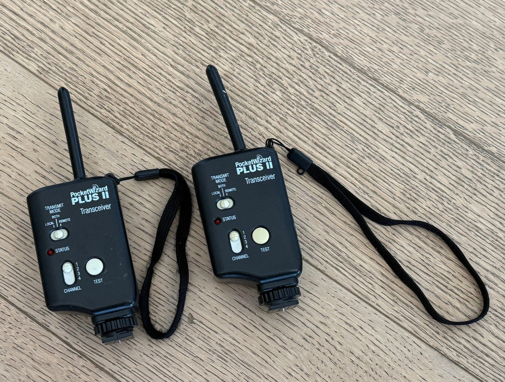 2x PocketWizard Plus II Transceiver Pocket Wizard