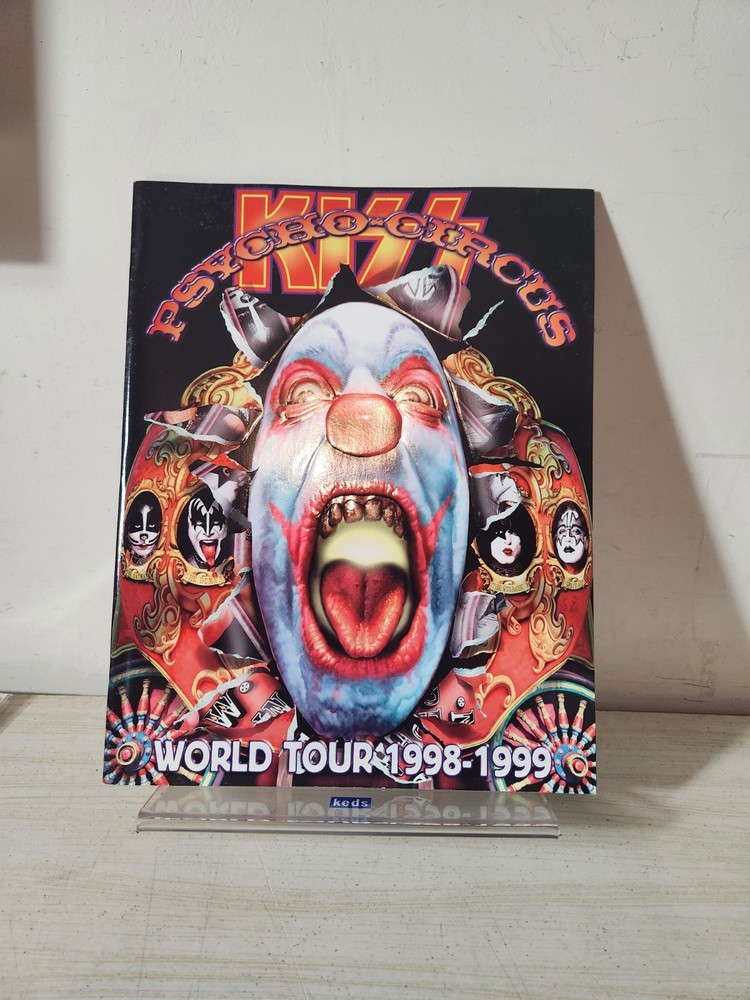 KISS 1998-1999 PSYCHO CIRCUS WORLD TOUR CONCERT PROGRAM