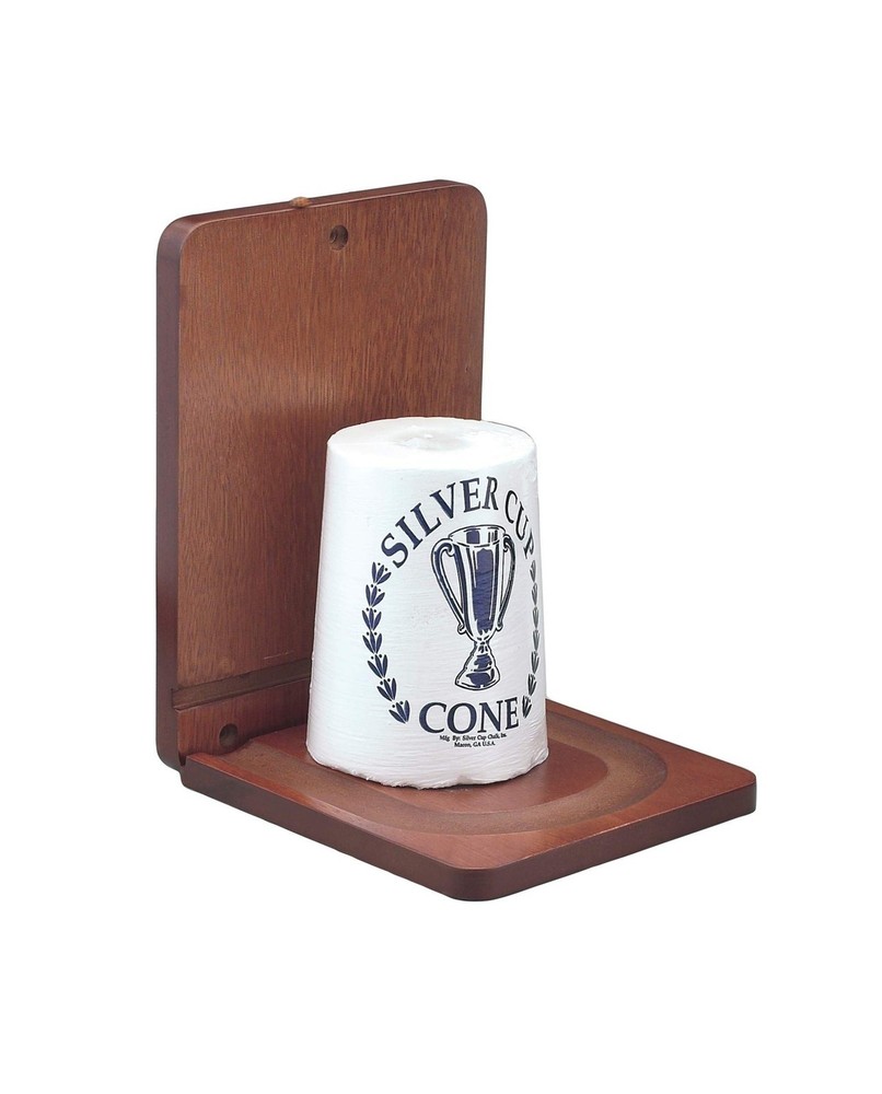 Silver Cup Billiard/Pool Cone Chalk, White
