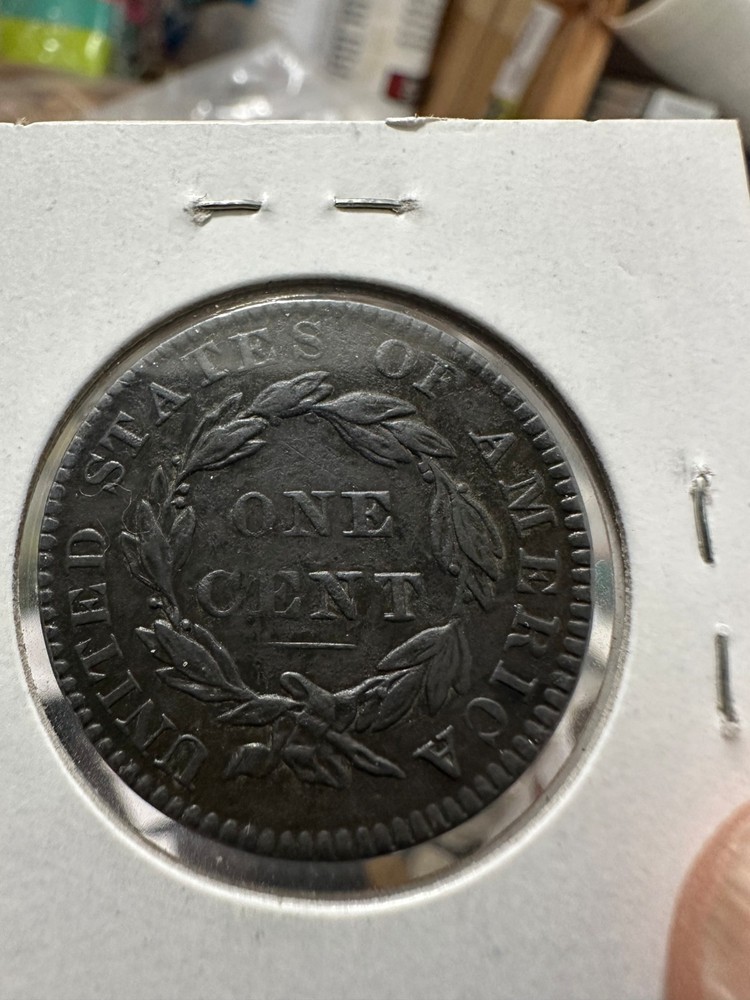 1831 large cent Medium Letters XF---AU