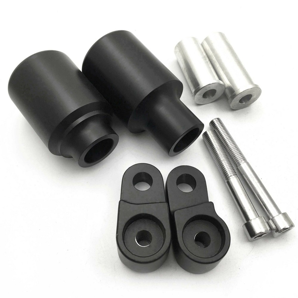Left & Right Frame Sliders for Honda CBR600RR 2007 2008 Black Crash Protector