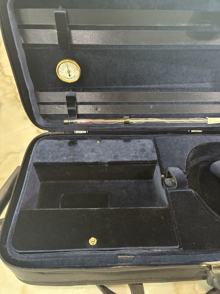 VIOLA Hard Case 16 16.5 With Hygrometer Backpack Carrying Case
