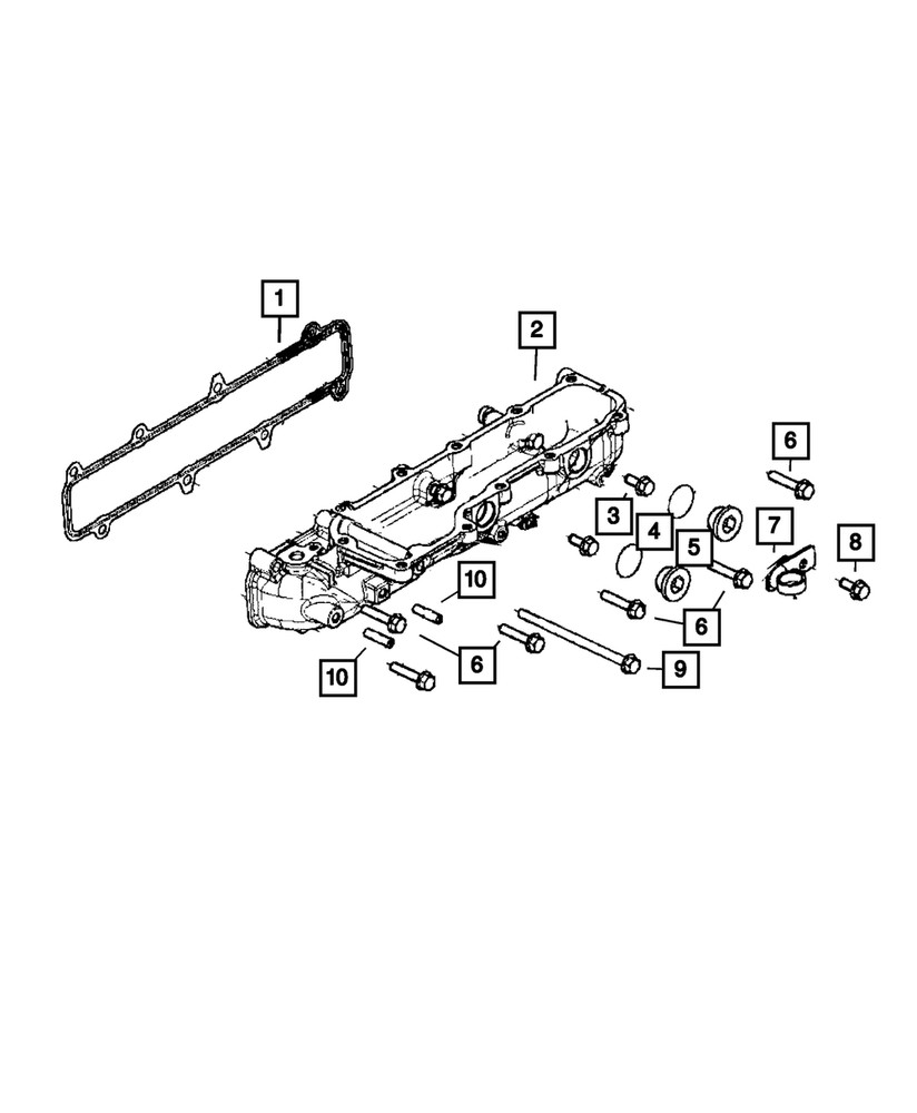 Genuine Mopar Hex Flange Head Bolt 68094566AA