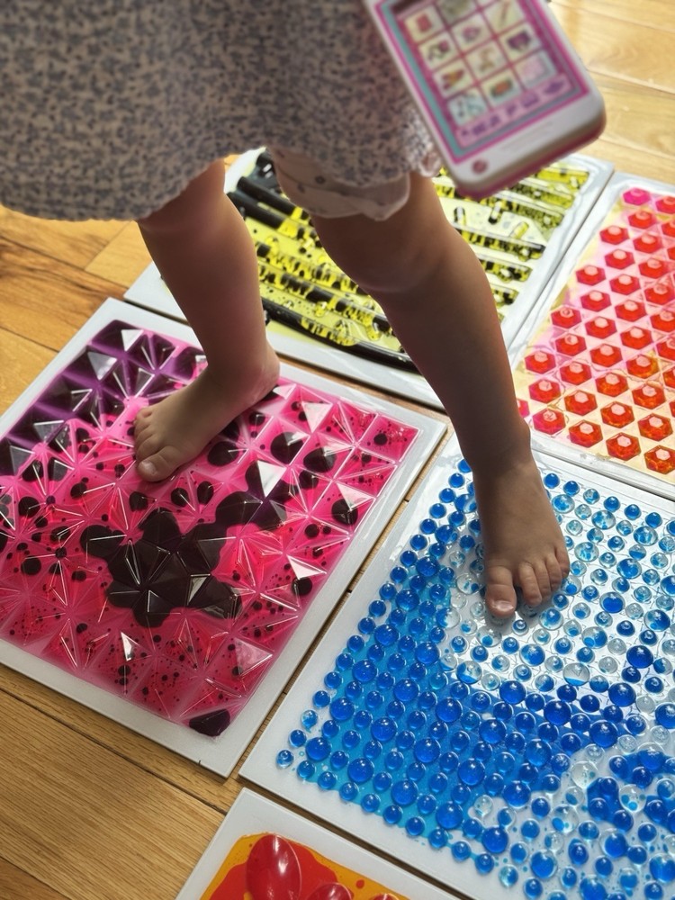 Floor Sensory Liquid Tiles