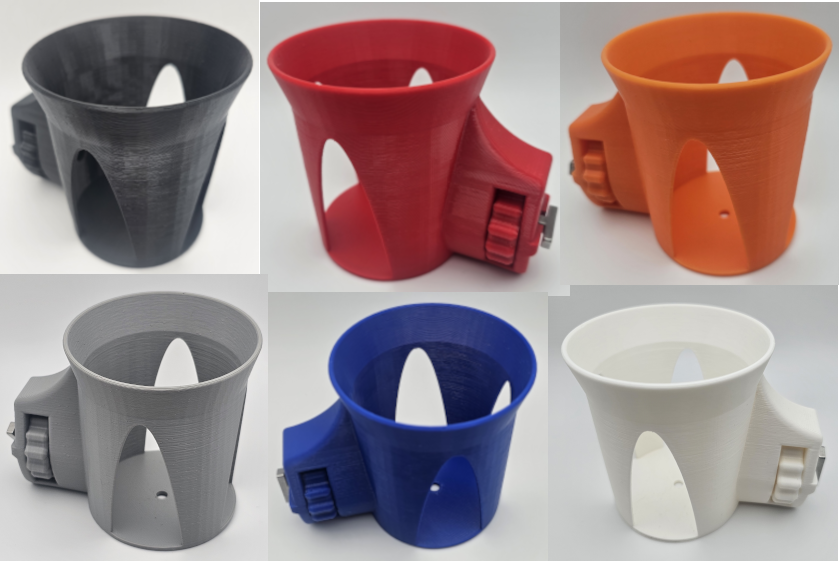 90 degree Cup Holder for LUND Sport Track System