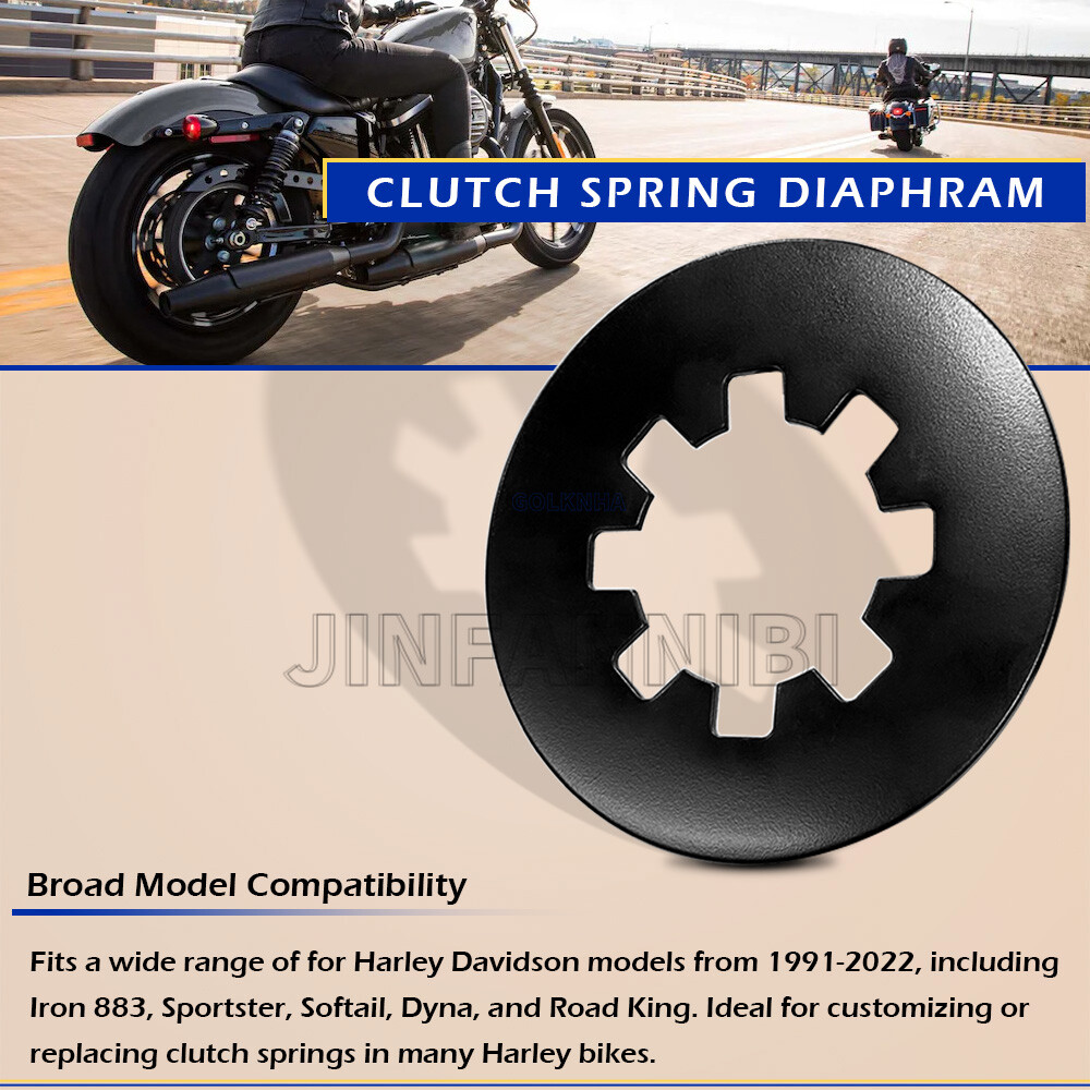 Clutch Diaphragm Spring for Harley-Davidson Sportster 883 1200 XLH/XL 1991-2020