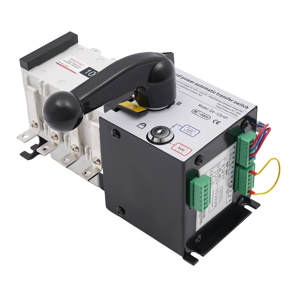 100A/4P Dual Power Automatic Transfer Switch Isolation Type Generator Converter