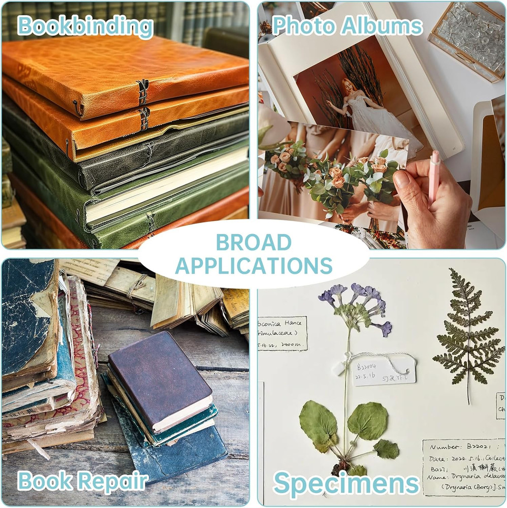 35 PCS Book Press Binding Kit for Notebooks, Lesson Plans, Document Organizat...