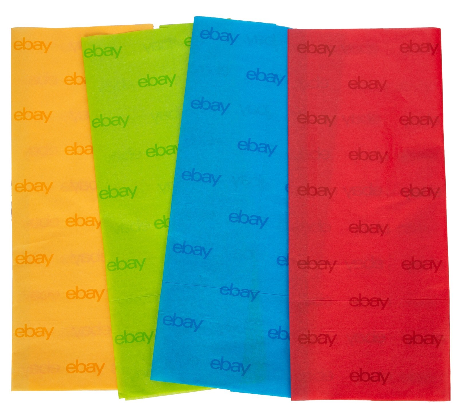 NEW Tissue Paper – Red, Blue, Green, and Yellow Multi-Pack 20” x 30”