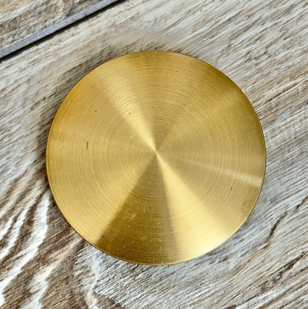 Wall Clock Pendulum Bob Replacement Part 2.7oz Gold Tone