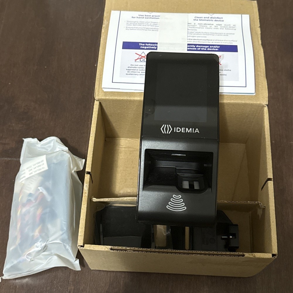 IDEMIA MorphoAccess SIGMA Lite + iClass Biometric Fingerprint Reader MPH-AC001B