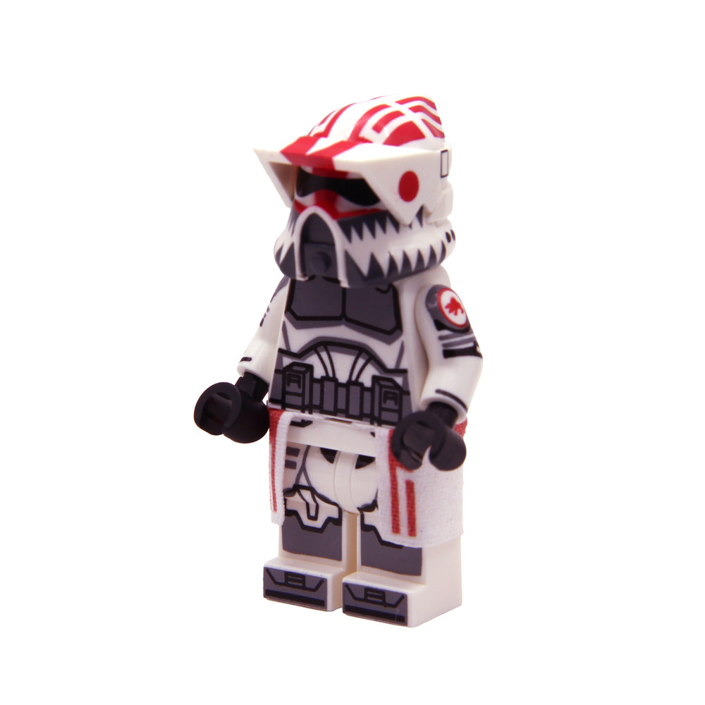 CUSTOM PAD PRINTED Lego Star Wars Sergeant Hound Clone Trooper Minifigure