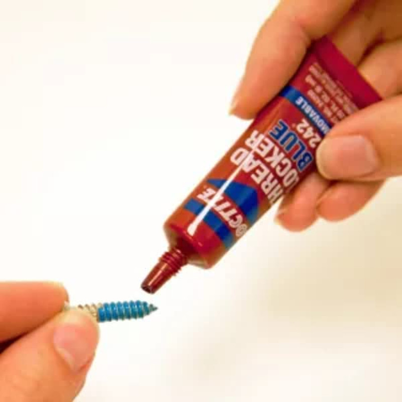 Loctite Threadlocker Blue 242 - Medium Strength Removable Adhesive, 6ml