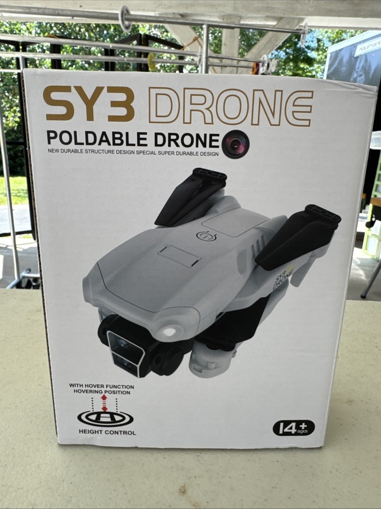 SY3 Foldable Drone 4K HD Camera Height Control Hover Function