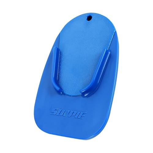 Motorcycle Kickstand Pad High-Density Kickstand Support for All Blue