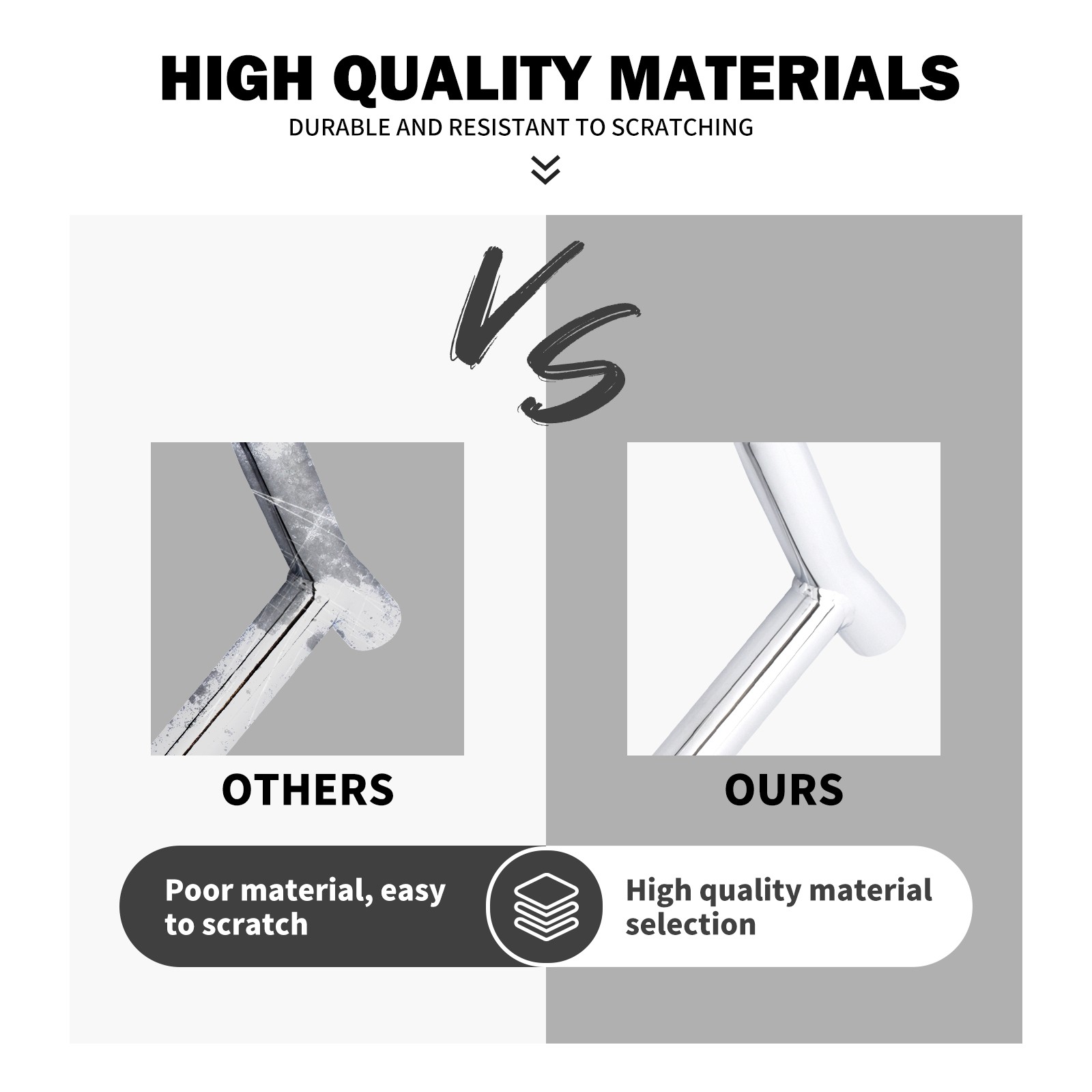 Chrome Crash Bar Rails Saddlebag Guard Protector For Harley Touring FLHX 09-25