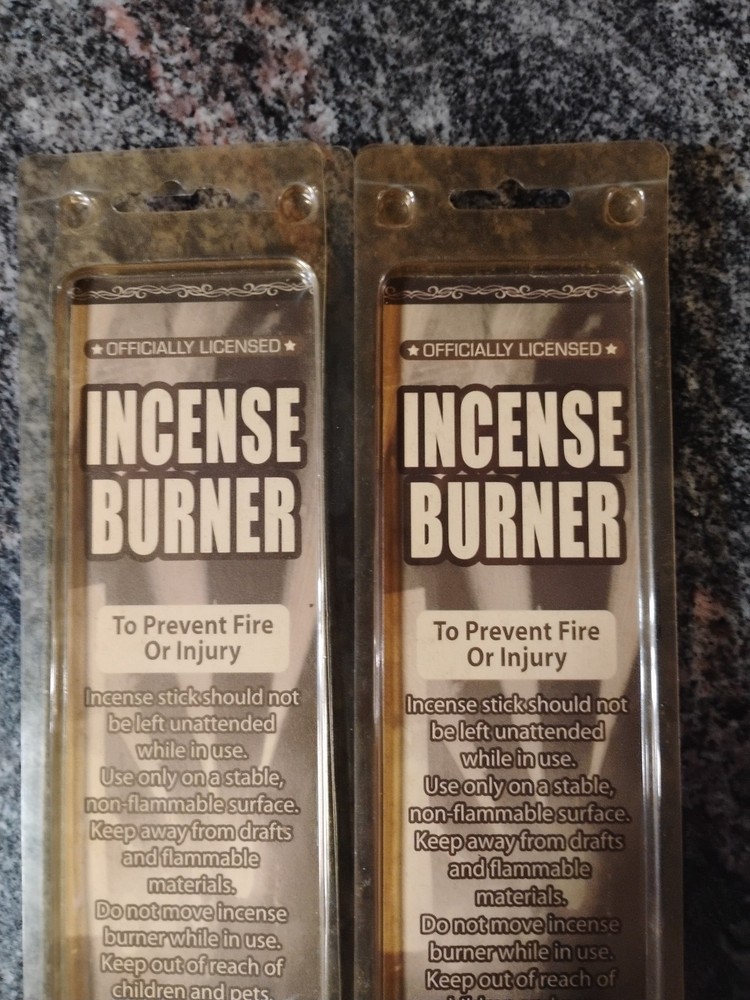 RARE 2005 Kiss Army Incense Burner C&D Visionary Inc Skulls Ace Frehley lot of 2