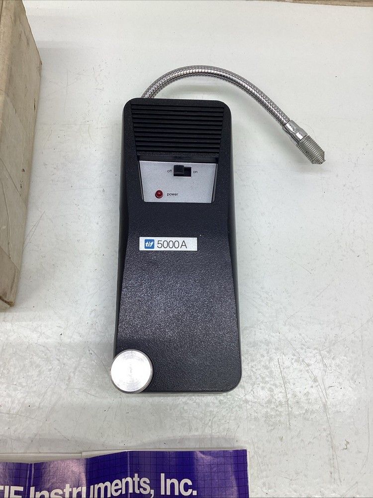 TIF Instruments Automatic Halogen Leak Detector 5000 A NIB