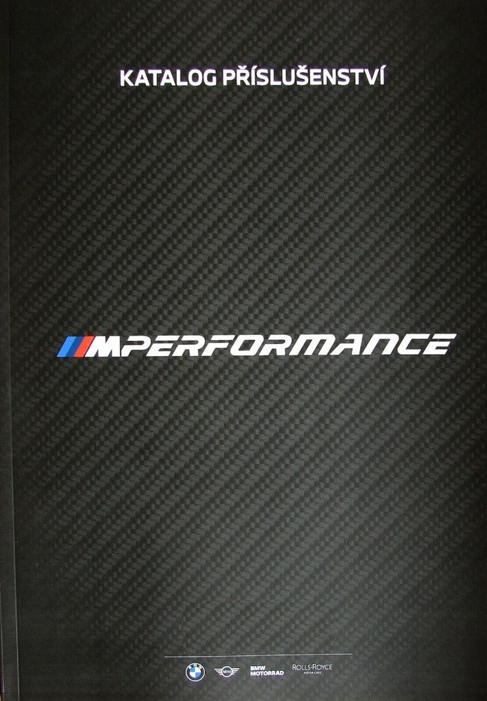 2024 MY BMW M2 M3 & M Performance brochure 80 p. rare