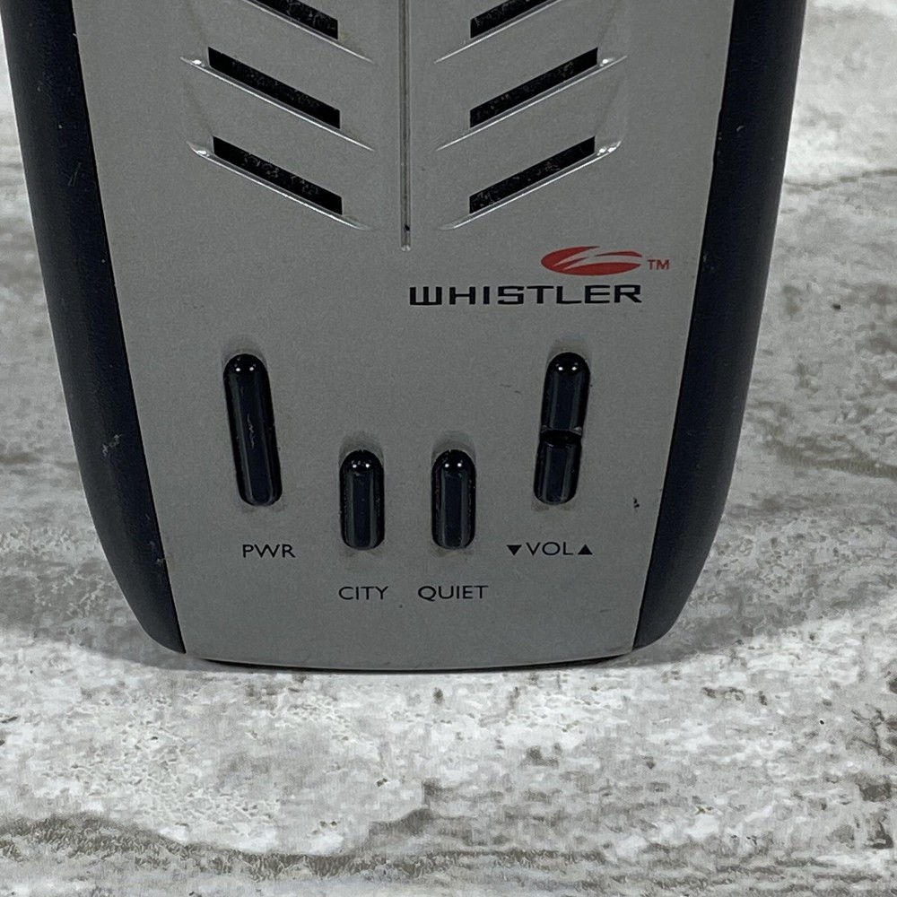 Whistler Laser Radar Detector Model 35R Not Tested