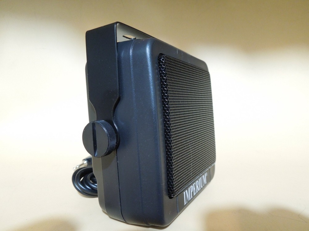 IMPERIUM External Speaker for Mobile Ham CB Radios w/ Mounting Bracket