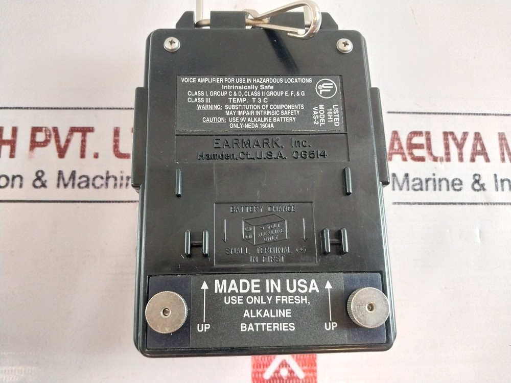 Earmark Vas-2 Permissible Voice Amplification System