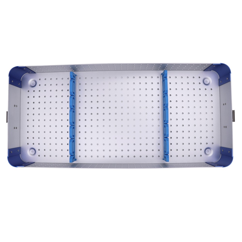 Laparoscopic Instrument Aluminu Sterilization Case Surgical Tool Case54*25*10cm