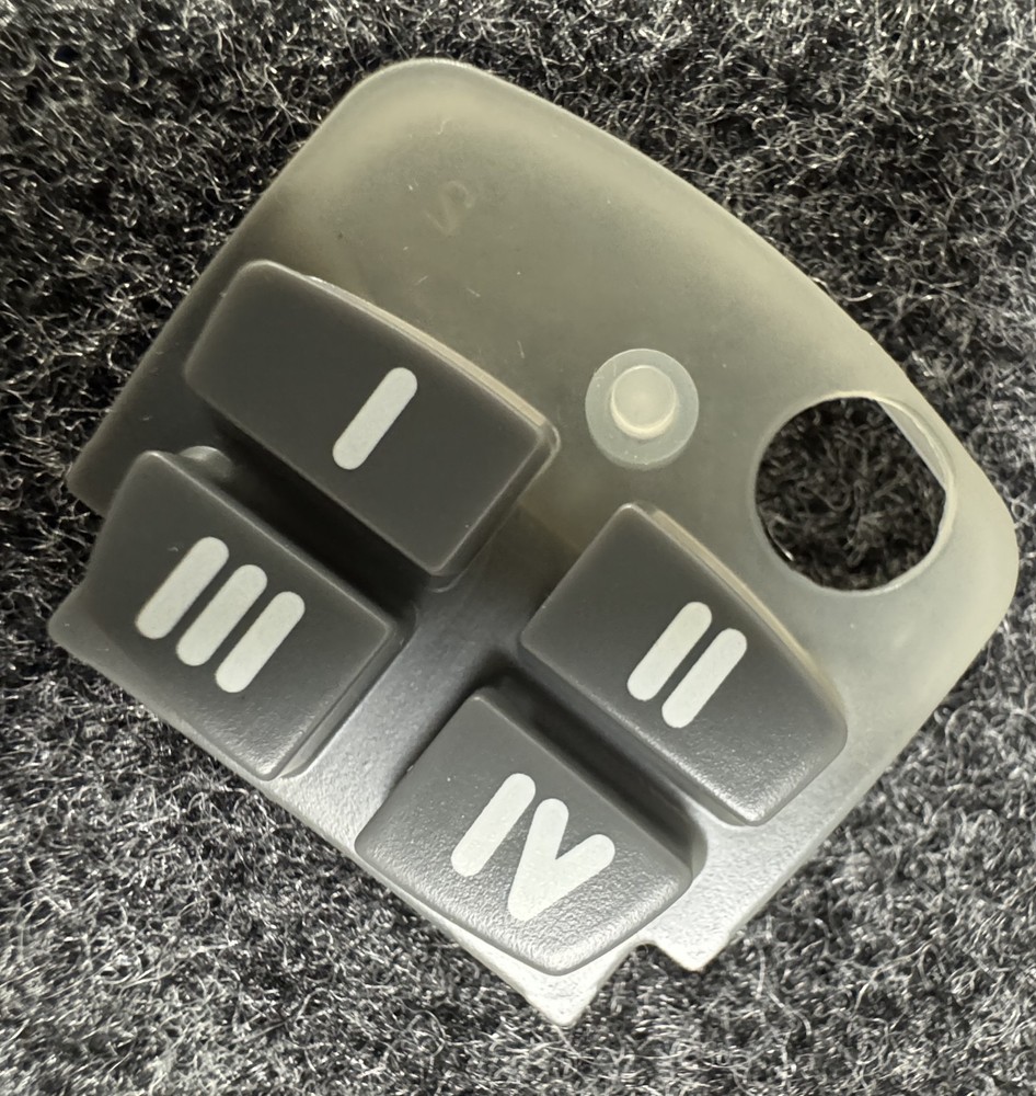 PYTHON EZSDEI475 476P 476T 4 BUTTON REPLACEMENT KEYPAD BUTTONS/ORIGINAL DIRECTED