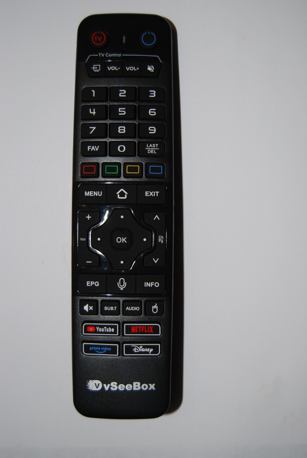 vSeeBox V6 MAX Remote control Backlight,Bluetooth and Voice control