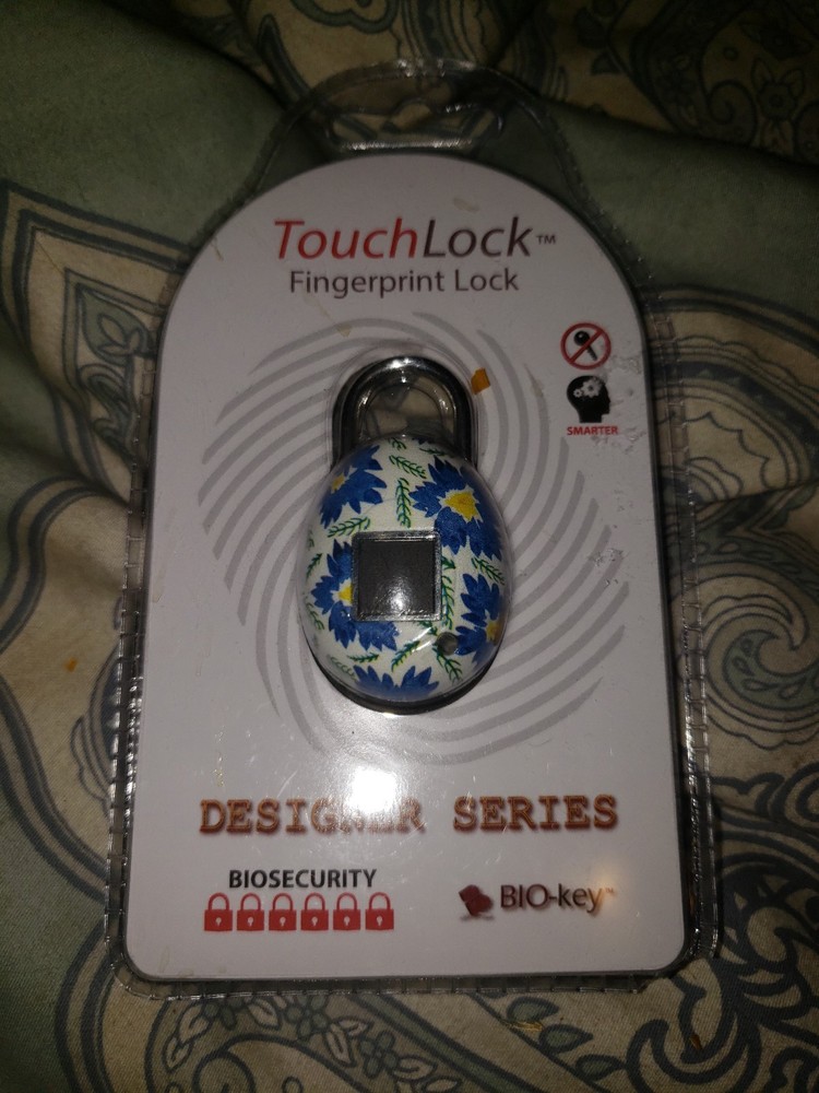 TOUCHLOCK™ FINGERPRINTSMART PADLOCKNew
