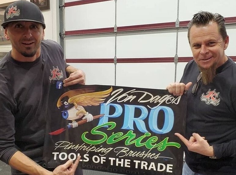 Von Dago's New *AUTOGRAPH II* Signature Signing / Detail Brush - PRO'S KNOW