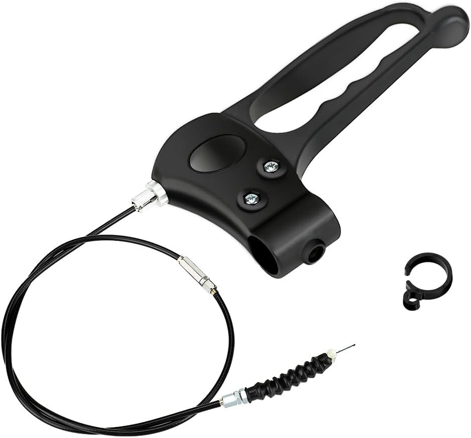 2 Pack Brake Handle Assembly with 41'' Cable For Rolling Walker Rollators Black
