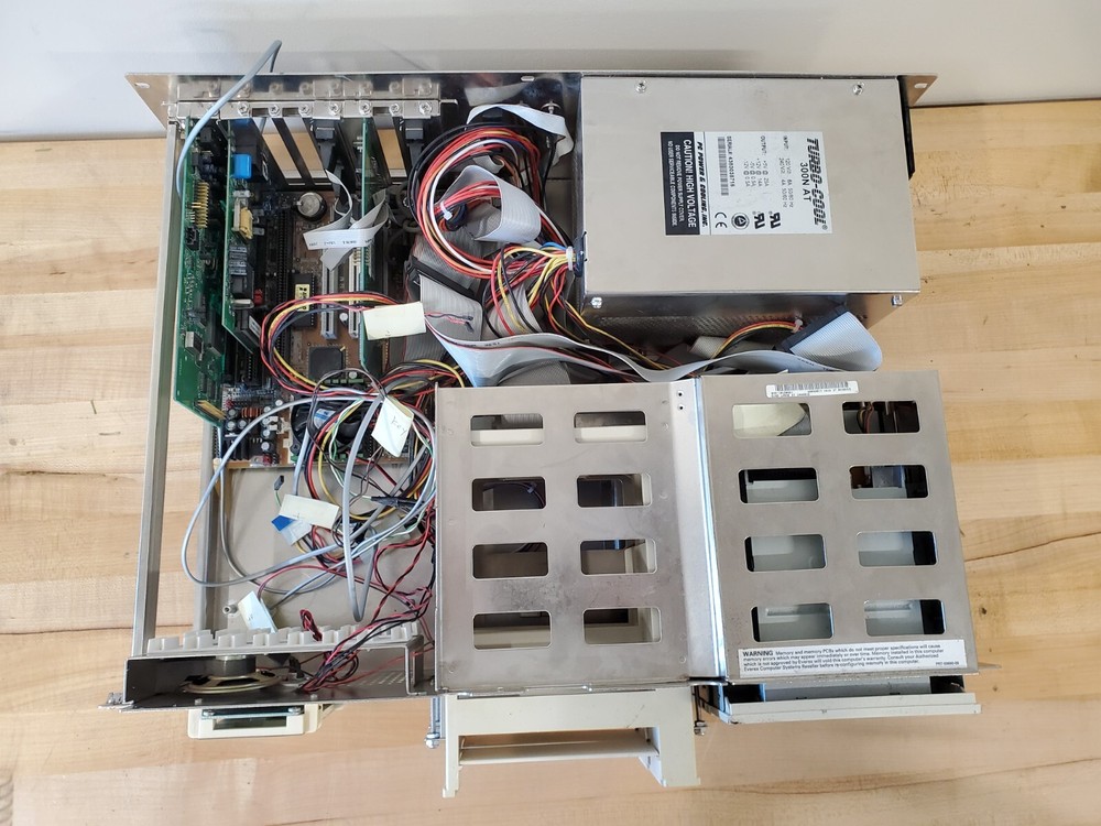 Rare Vintage Everex EXO-4901C-00 Desktop PC, Missing Cover, Untested