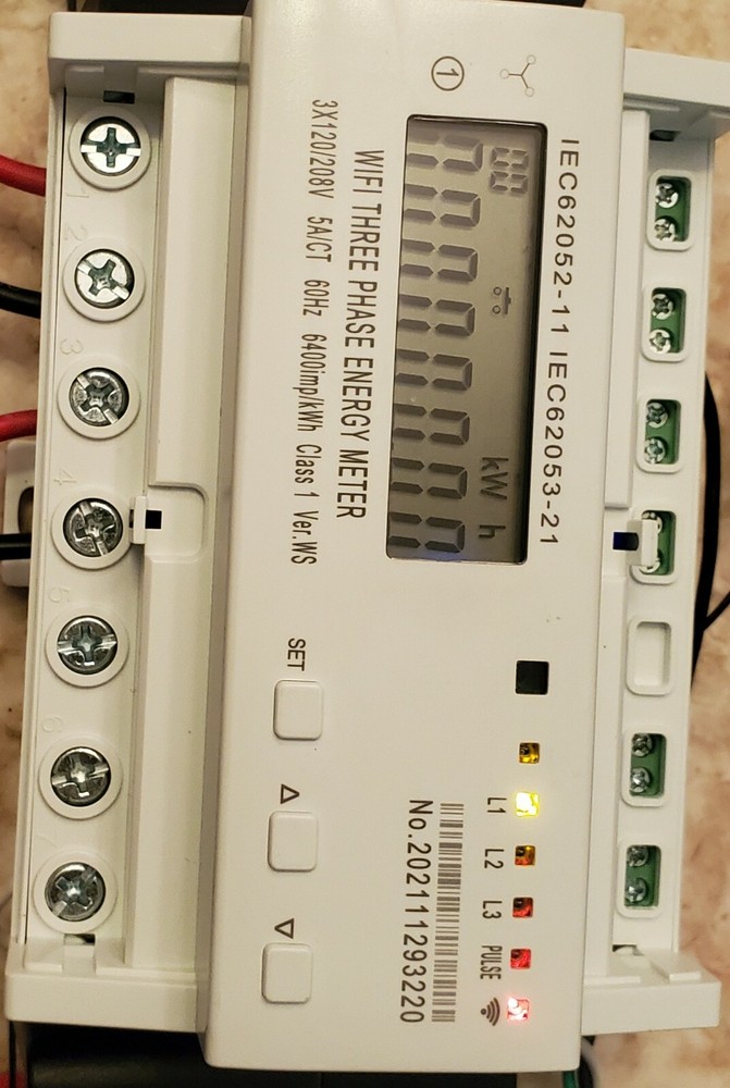 WiFi Electric meter kwh