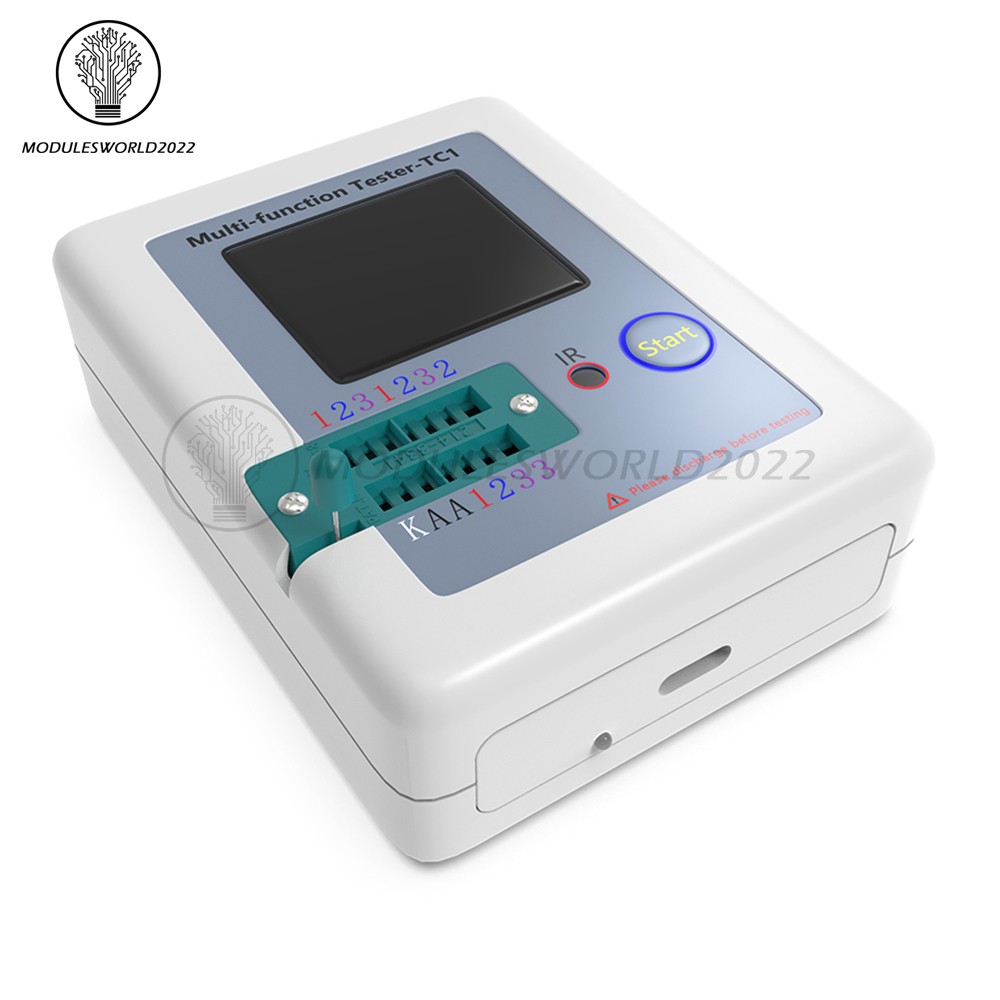 LCR-TC1 Transistor Tester TFT Diode Triode Capacitance Meter NPN PNP MOSFET