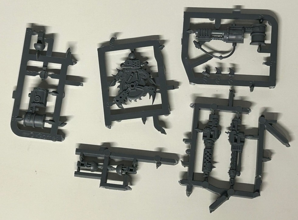 Warhammer 40k Orks Deff Dread Gunbins Bits Pack