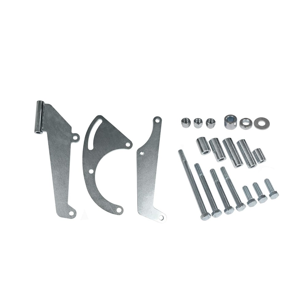 Small Block For Chevy Driver Side A/C Air Conditioning Compressor Mounting Br...