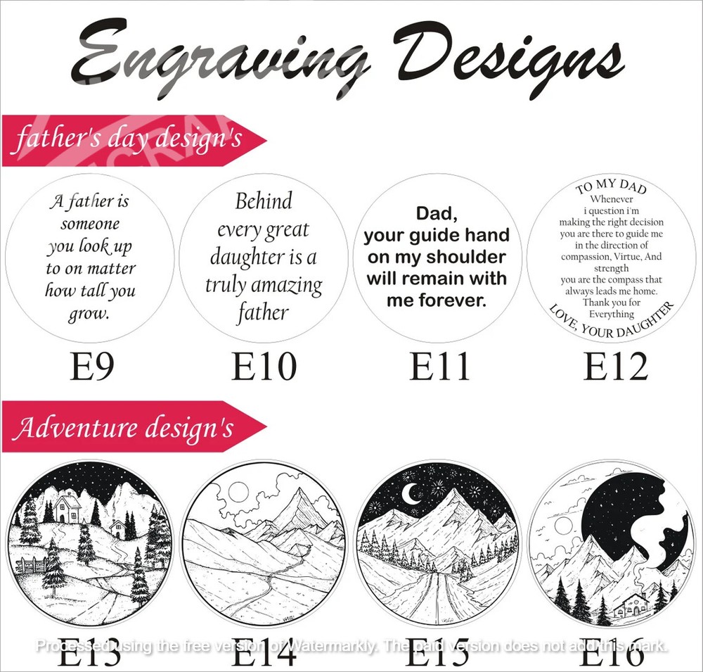 Personalized Brass Compass,Custom Engraved Compass,Gift For Your Loved Ones