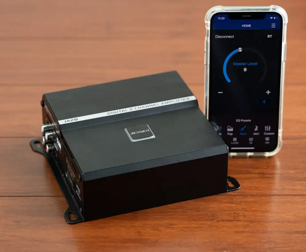 340 Watts Class D 2-Channel Amp with Bluetooth App Control – JA2B