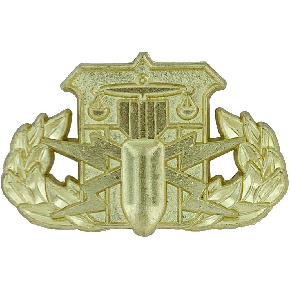 Hazardous Devices Technician HDT "Bomb Squad" Basic Uniform Pin in Gold