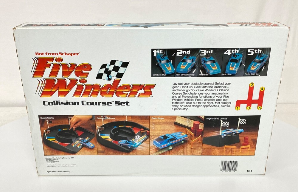 1984 Schaper Stompers Hot From Schaper Five Winders Collision Course Set