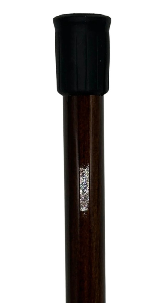 Classy Crook Handle Walking Cane in Tortoise Shell Effect from Italy