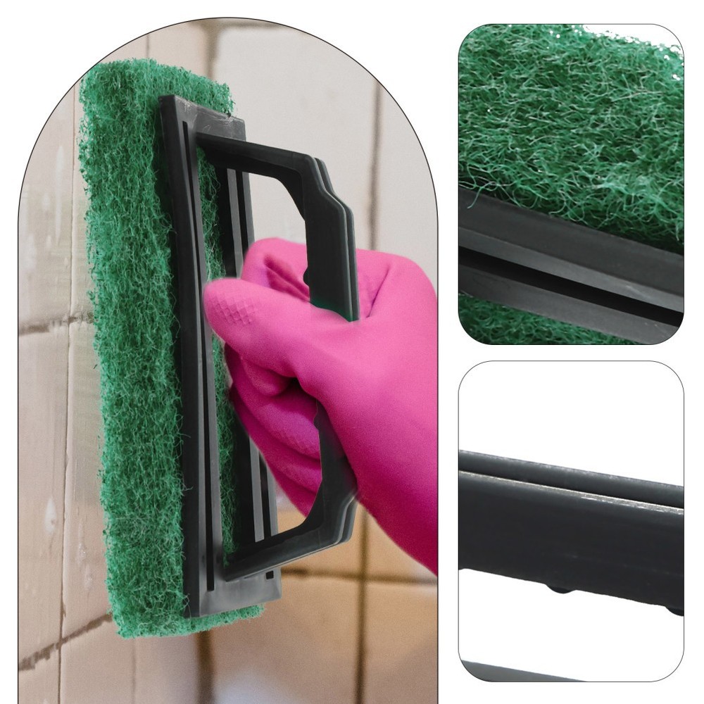 3 Pcs Screen Print Scrub Brush Silkscreen Cleaning Squeegee Cleaner for